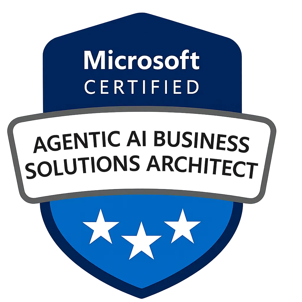 Microsoft Certified: Agentic AI Business Solutions Architect (AB-100) certification