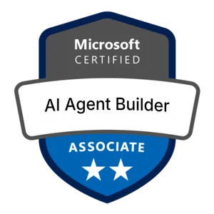 Microsoft Certified: AI Agent Builder Associate (AB-620) certification