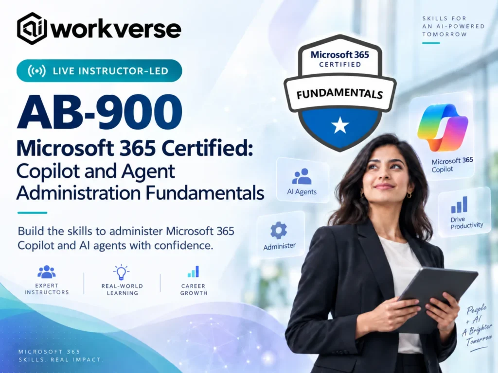 Microsoft 365 Certified: Copilot and Agent Administration Fundamentals (AB-900)